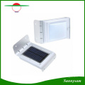 LED al aire libre Luz Solar 16 LED para Jardín Iluminación Impermeable Sensor de Movimiento Panel de Poder Lámpara Luminaria